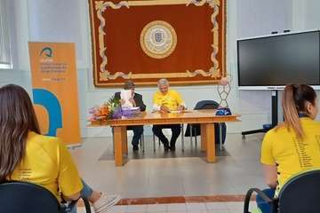 Recepción al Rocasa Gran Canaria por la ULPGC y firma de un convenio de colaboración/TA.